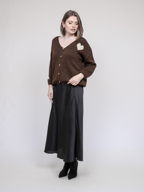 Cardigan KINERA - Marron