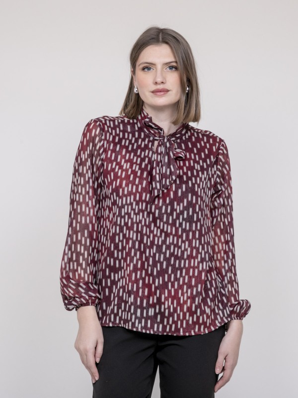 Blouse imprimée ODIVINE -...