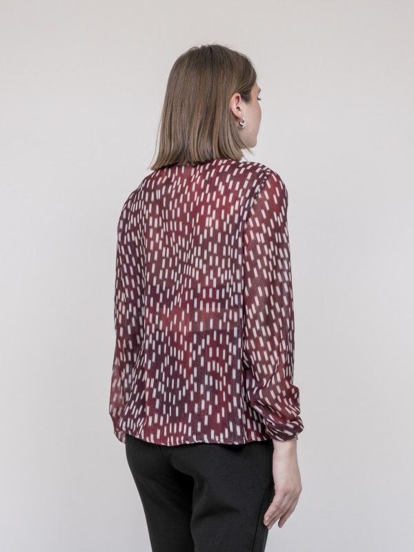 Blouse imprimée ODIVINE -...