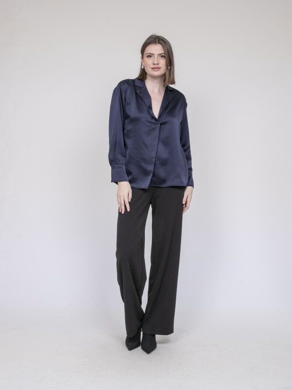 Blouse effet satin OMALIA -...