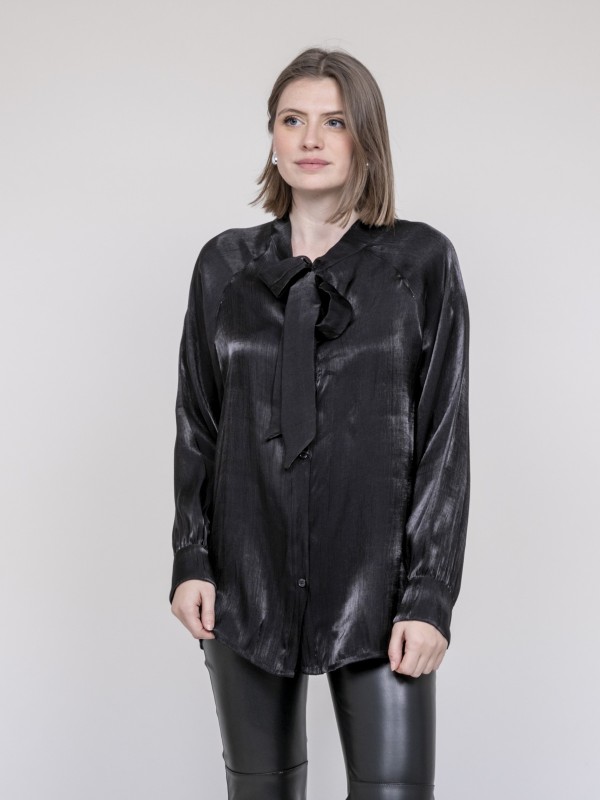 Chemise col lavallière...