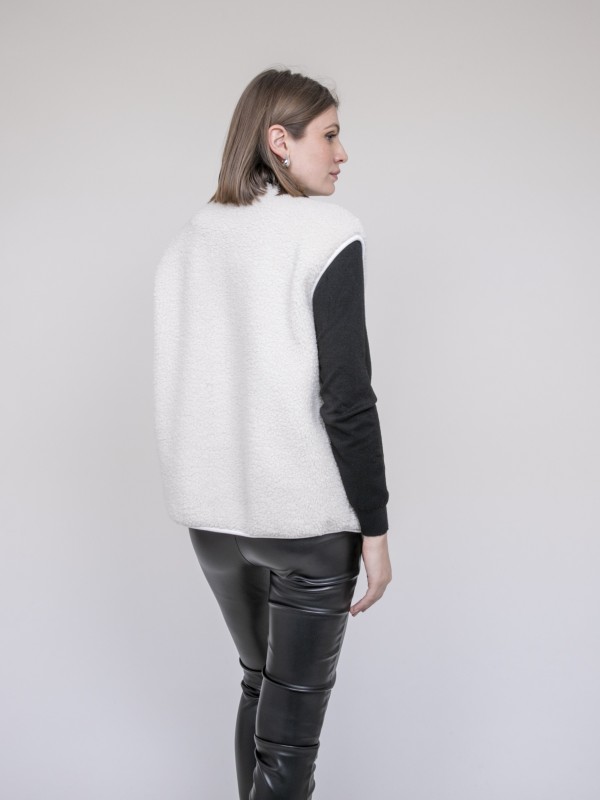 Gilet sans manche sherpa...
