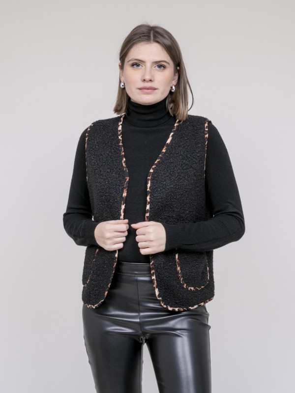 Gilet sans manche UGINA - Noir