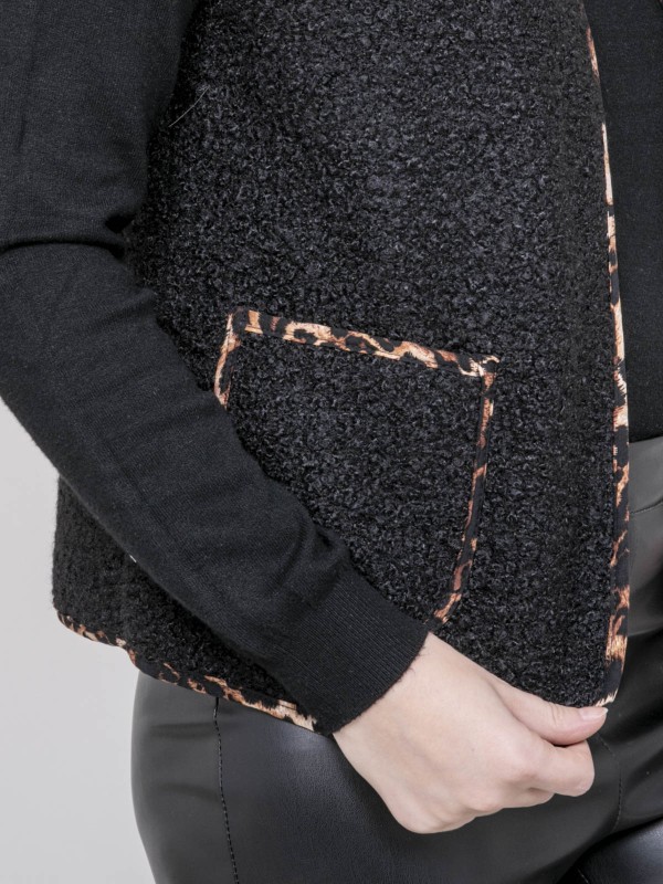 Gilet sans manche UGINA - Noir