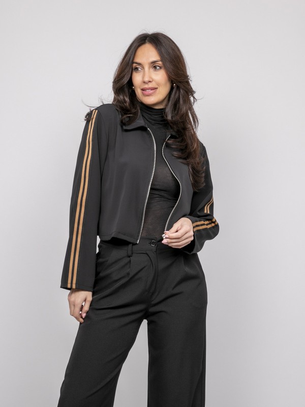 Veste zippé UJENE - Noir