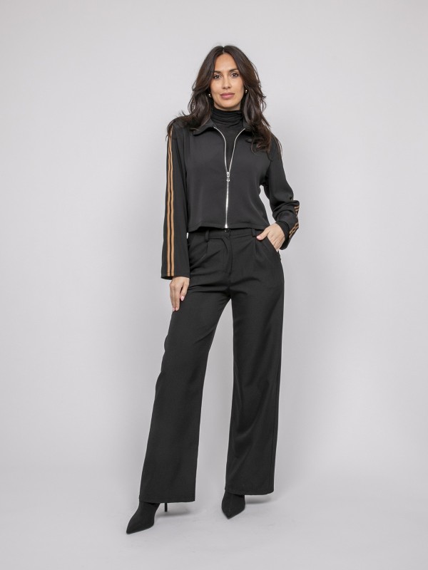 Veste zippé UJENE - Noir