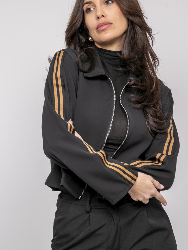 Veste zippé UJENE - Noir