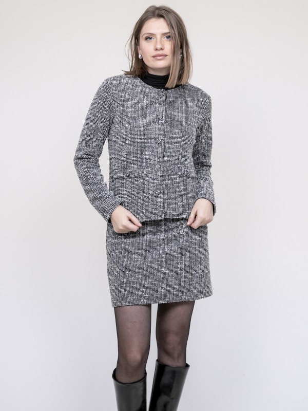 Veste tweed ULGARDE - Gris