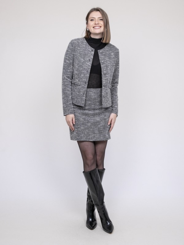 Veste tweed ULGARDE - Gris