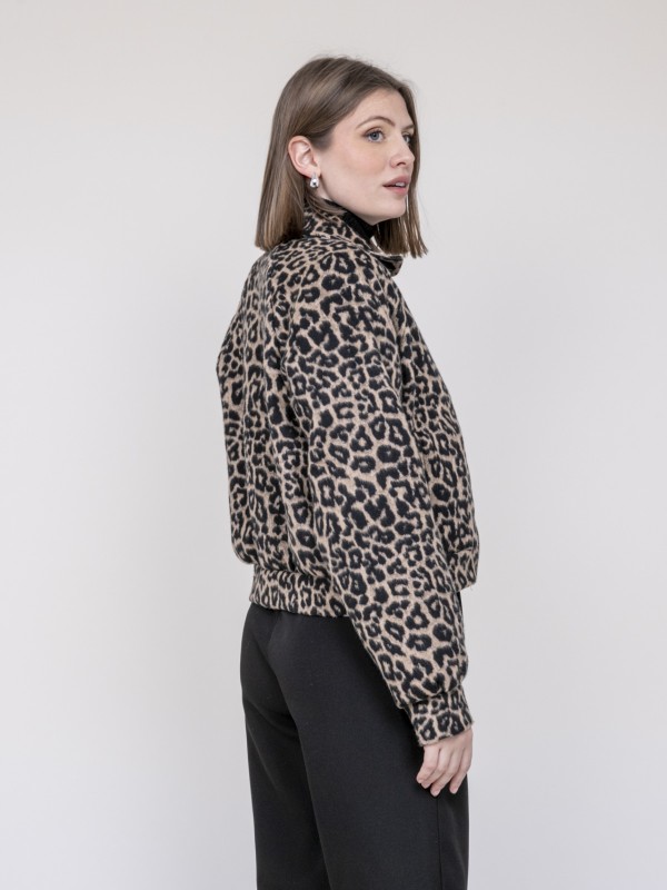 Veste courte imprimé...