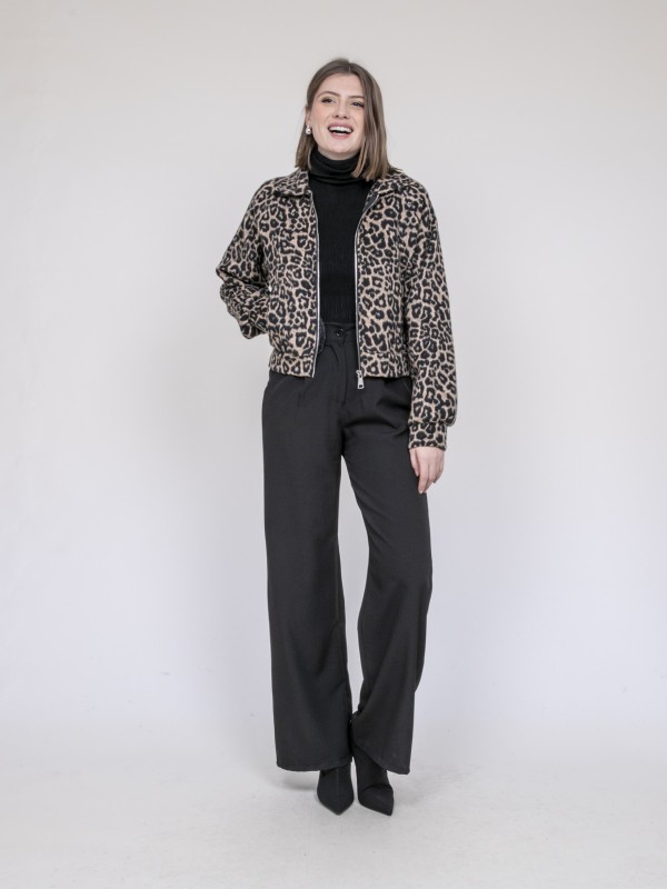 Veste courte imprimé...