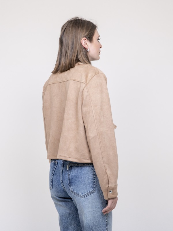 Veste en suedine UPERLA -...
