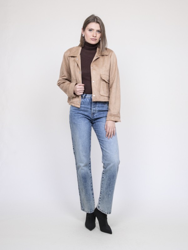 Veste en suedine UPERLA -...