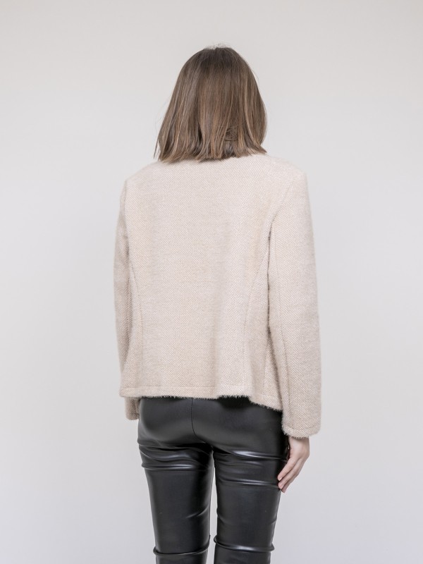 Blazer texturé URTA - Beige