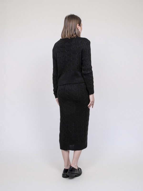 Ensemble en maille pull +...