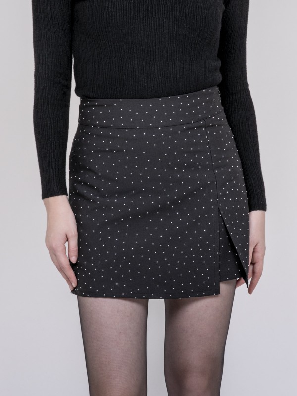 Jupe short à strass XILENA...