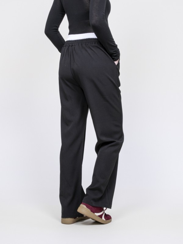 Pantalon double ceinture...