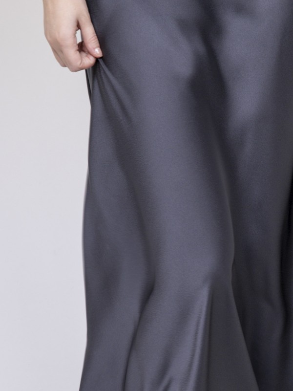 Jupe longue en satin XALPA...