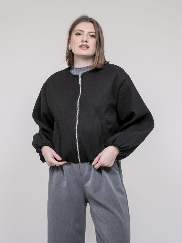 Veste bombers UBELIA - Noir