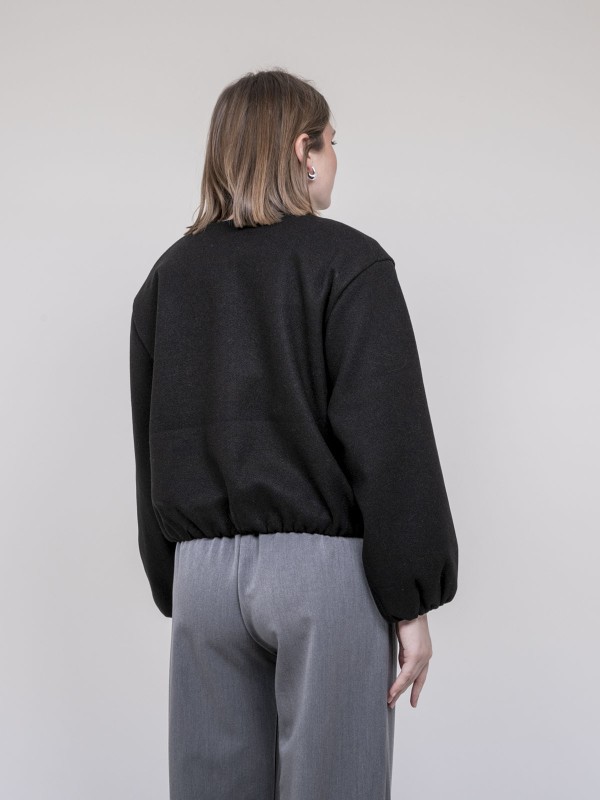 Veste bombers UBELIA - Noir