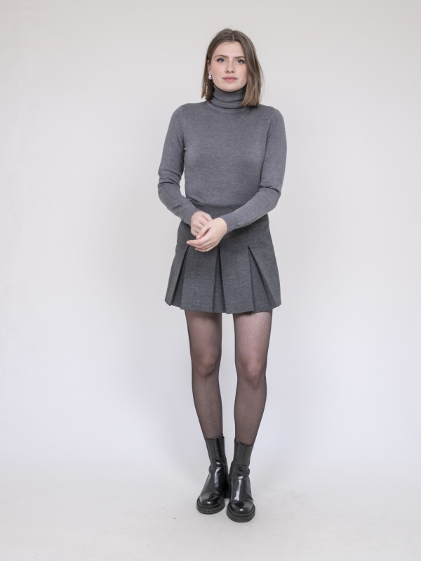 Jupe-short plissée XIAMO -...