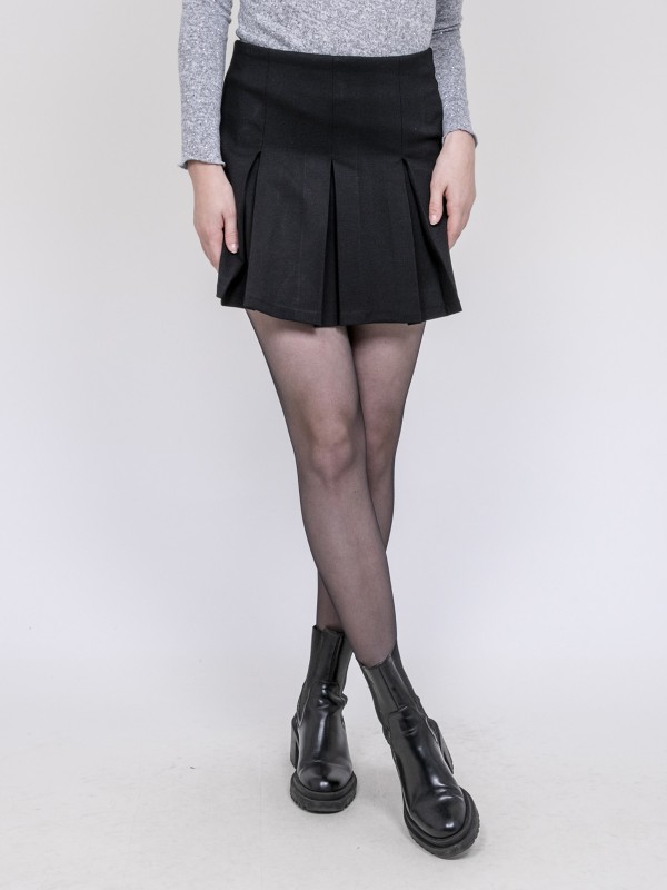 Jupe-short plissée XIAMO -...