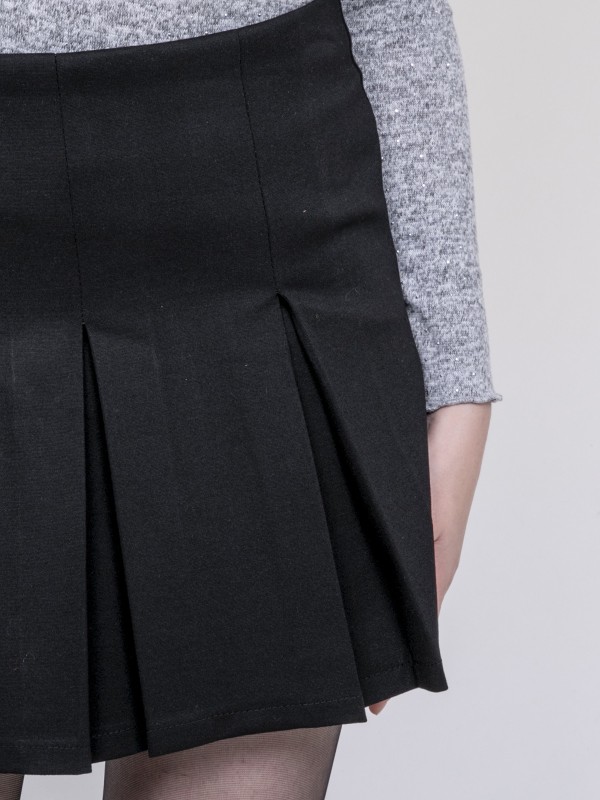 Jupe-short plissée XIAMO -...