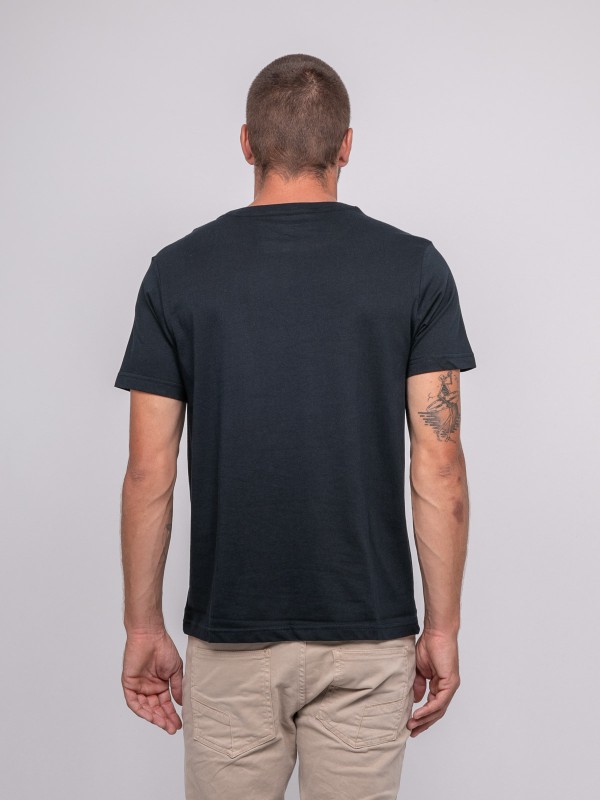 T-shirt pur coton à motif...