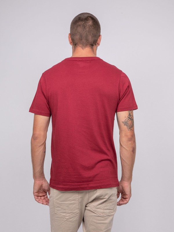 T-shirt pur coton à motif...