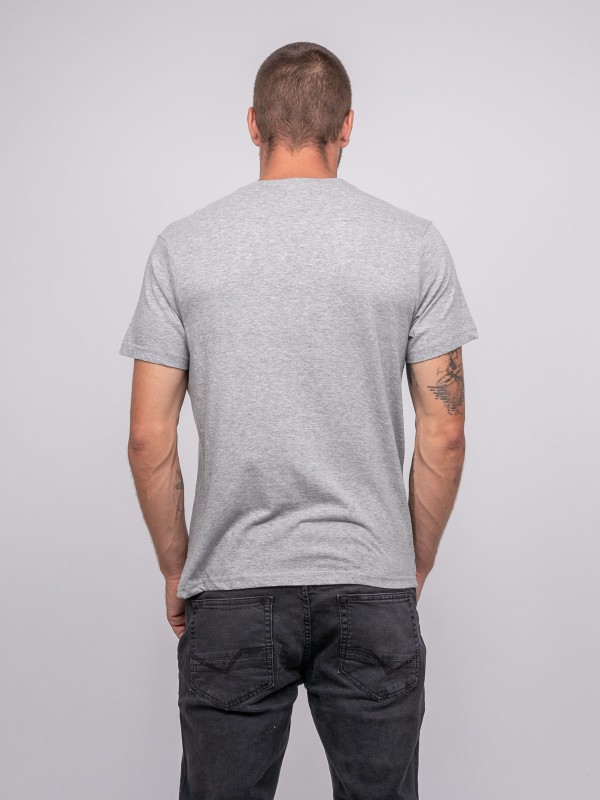 T-shirt pur coton à motif...