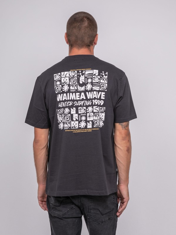 T-shirt pur coton à motif...