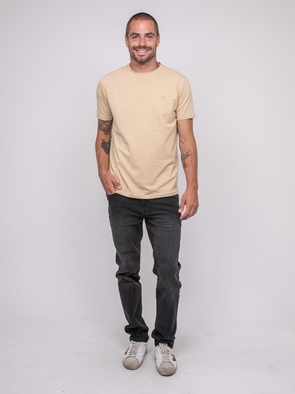 T-shirt manches courtes uni...