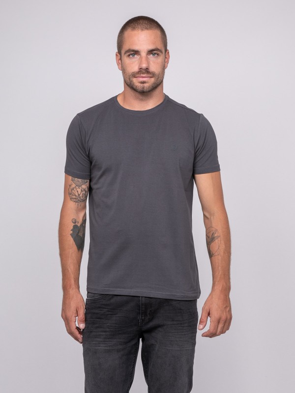 T-shirt manches courtes uni...