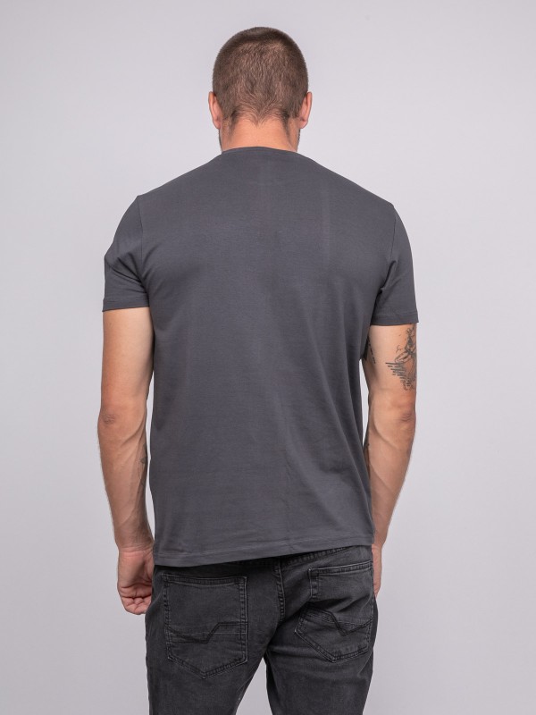 T-shirt manches courtes uni...