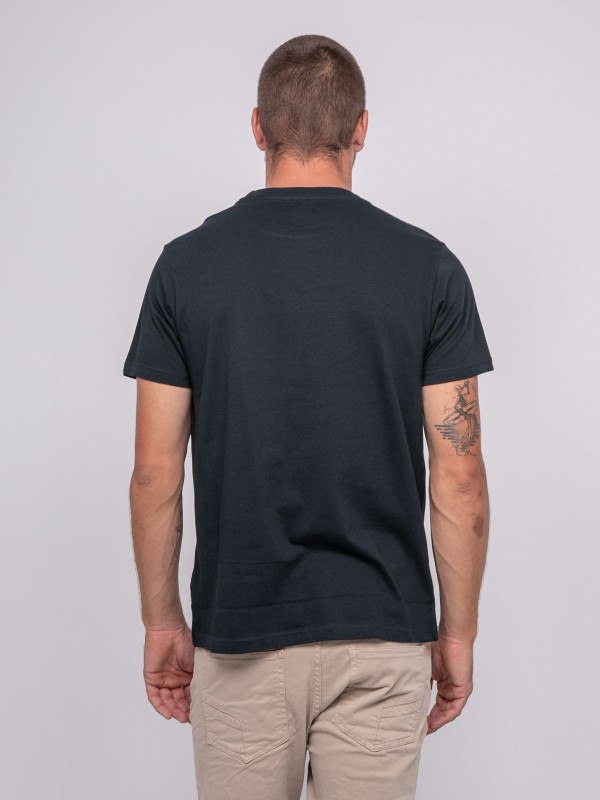 T-shirt pur coton à motif...