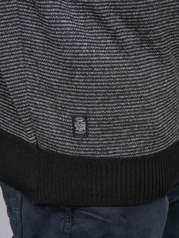 Pul col bouton LATOJACK - Gris