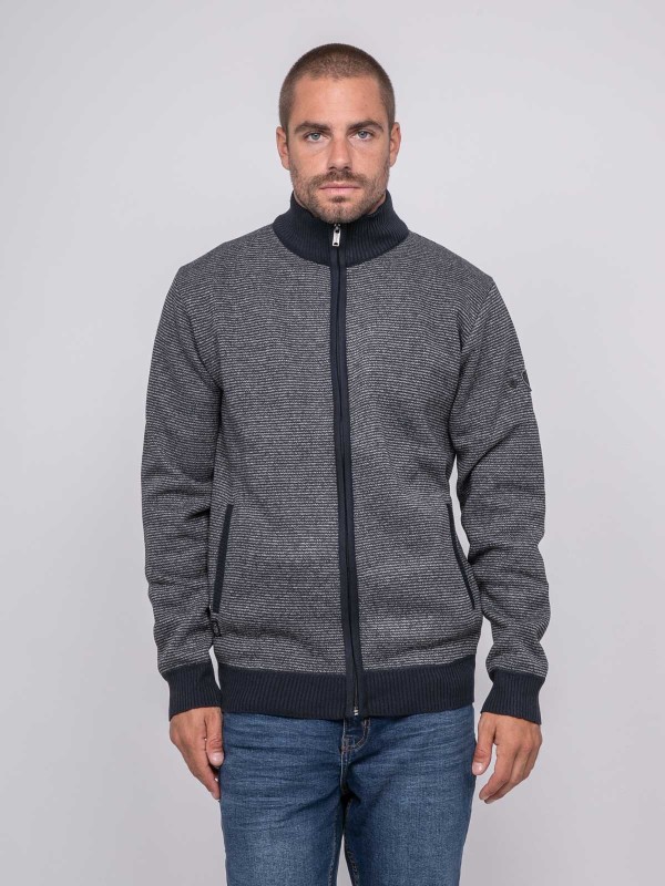 Gilet zippé LATOURIX - Bleu...