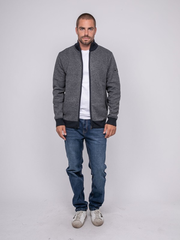 Gilet zippé LATOURIX - Bleu...