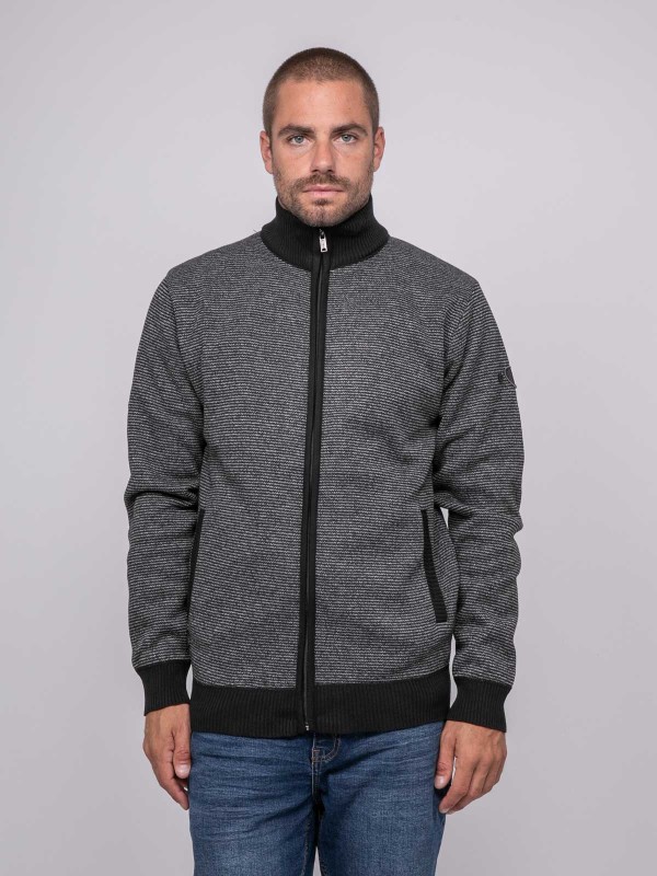 Gilet zippé LATOURIX - Noir