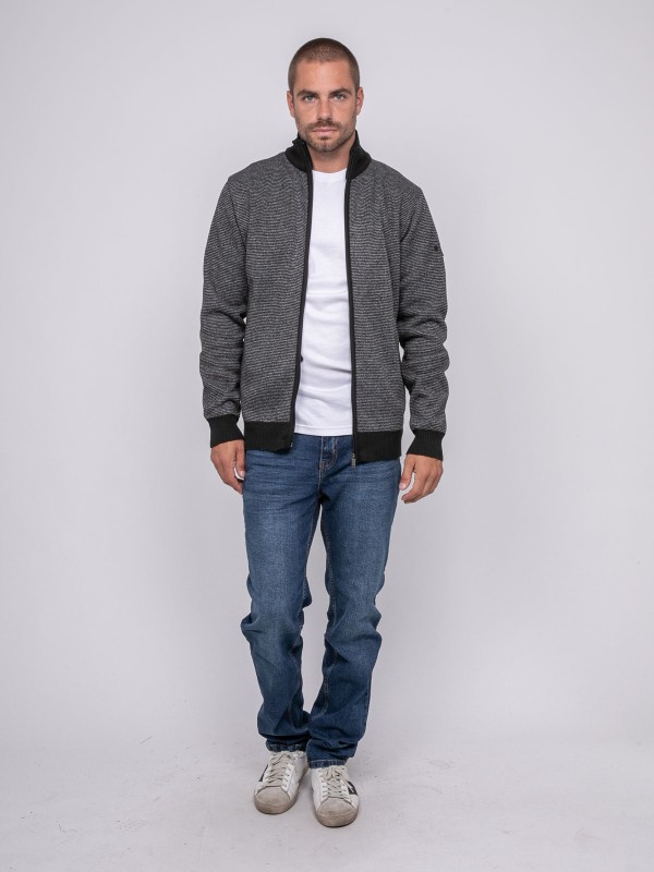 Gilet zippé LATOURIX - Noir