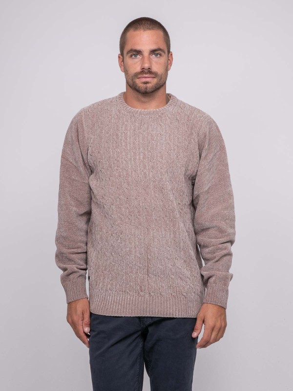 Pull ras de cou avec...