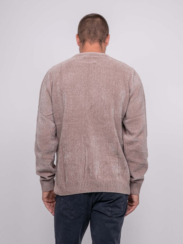 Pull ras de cou avec...