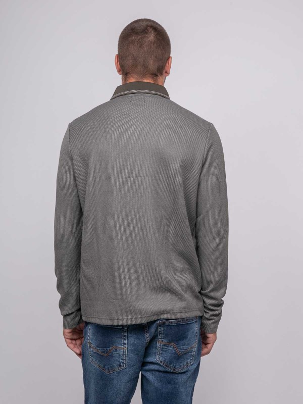 Polo maille jacquard...