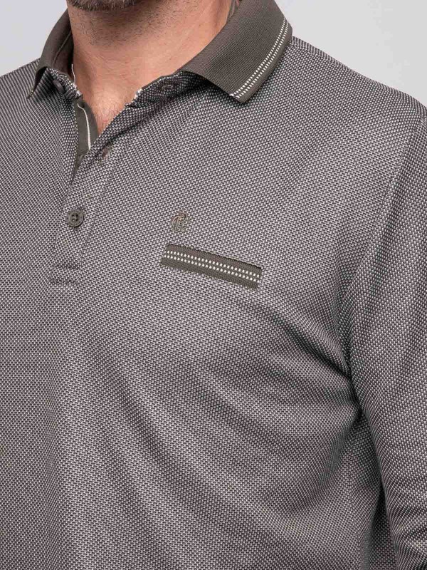 Polo maille jacquard...
