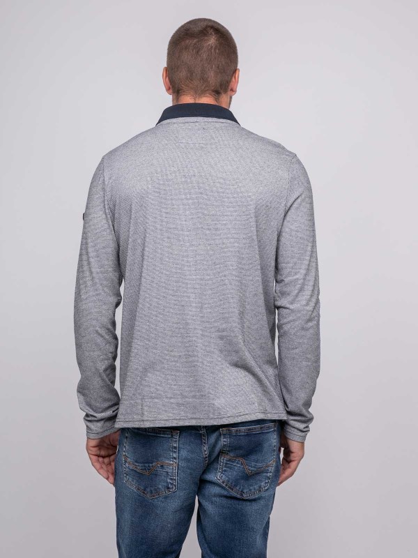 Polo maille jacquard...