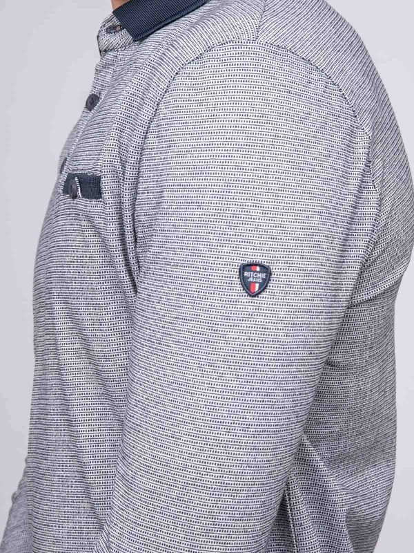 Polo maille jacquard...