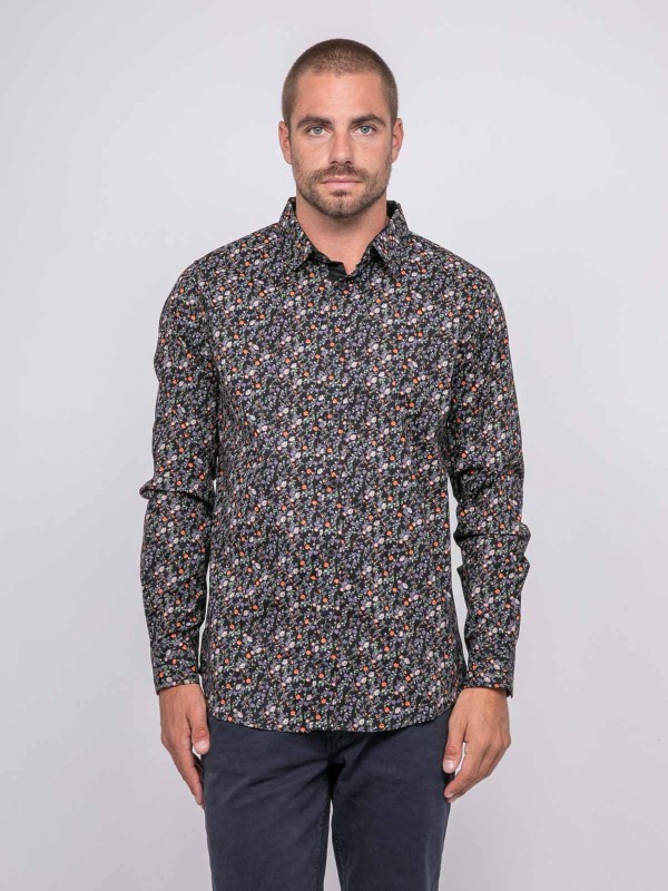 Chemise imprimée floral...