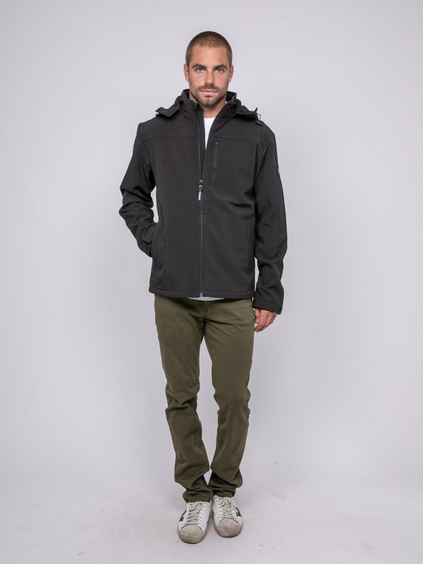 Veste à capuche WALUSKA - Noir