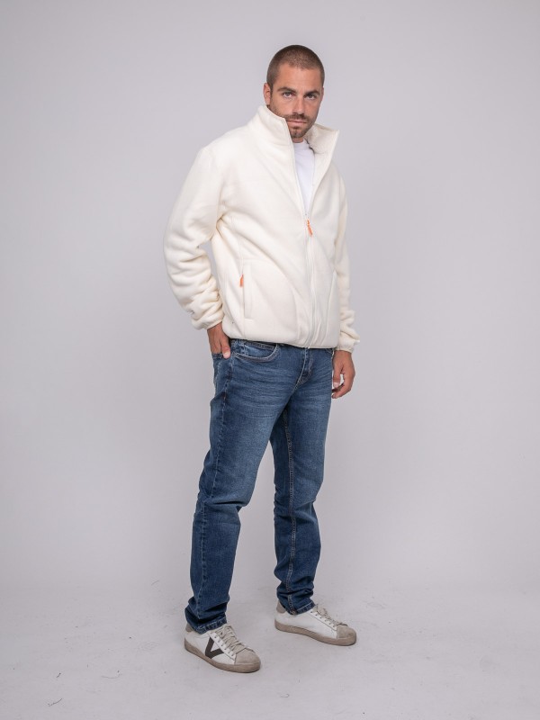 Gilet réversible WOGAMO - Ecru