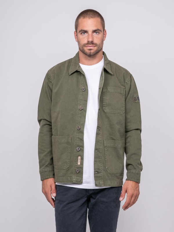 Veste coton ZIRGOUFIX - Kaki